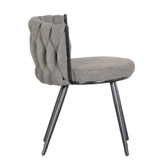 2x Moon Chair taupe | Homestyles.nl