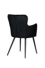 2x Wing Chair Zwart | Homestyles.nl