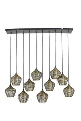 Light & Living Hanging lamp 10L 120x25x29,5 cm ALVARO antique bronze | Homestyles.nl