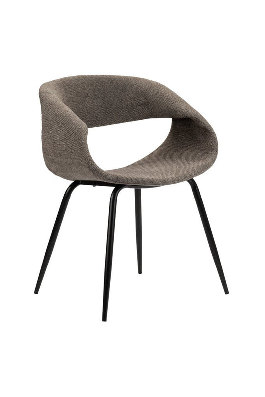 2x Whale Chair Taupe | Homestyles.nl