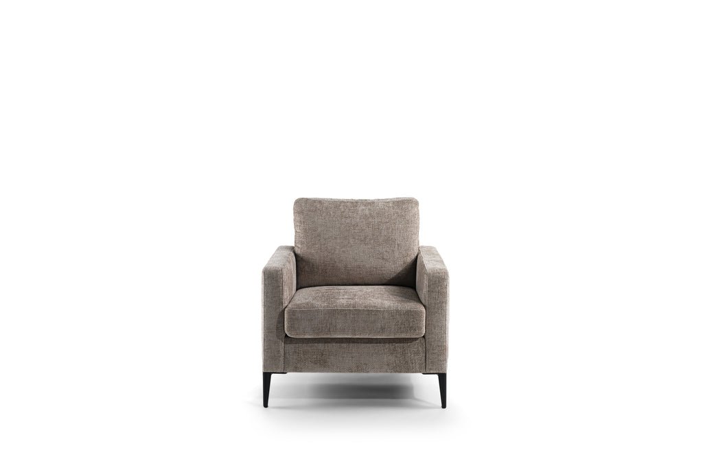 1 zits fauteuil, stof Elite, E720 champagne | Homestyles.nl