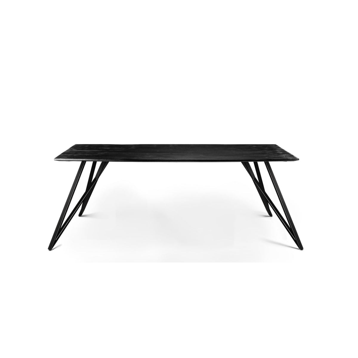 Eetkamertafel, 200x100 cm, B340 zwart | Homestyles.nl