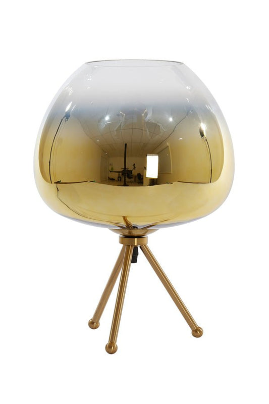 Light & Living Table lamp 30x43 cm MAYSON glass gold-clear+gold | Homestyles.nl